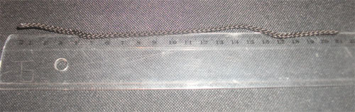 ca. 20cm bis 25cm Schnur ca. 20cm bis 25cm Schnur